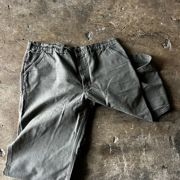 from vintage market in charlotte
carhartt pants 44x32 red head camo shirt 2xl - Picture 1 of 5